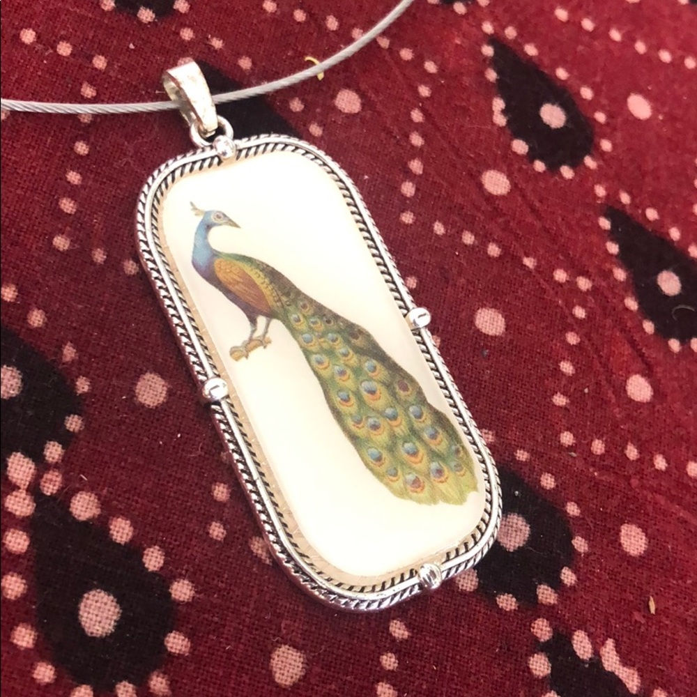 Hand made resin necklace